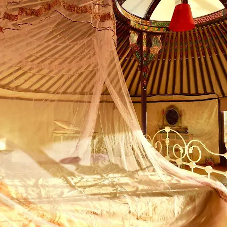 Exclusive Nirvana Yurts Glamping Luxury tent Kato Drys